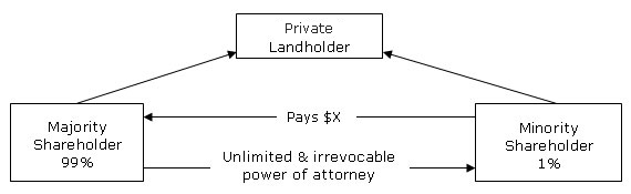 Example of unlimited and irrevocable power of attorney